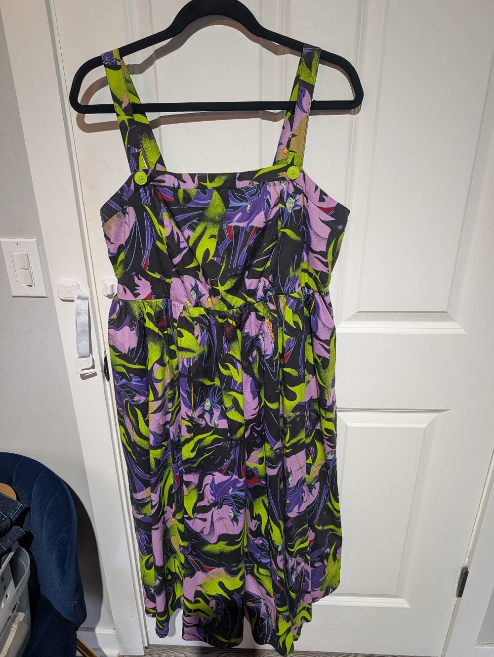 Disney Villians Maleficent Dress Sz 1